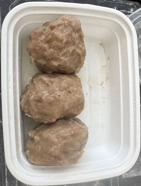 Steamed Beef Meat Ball(3pcs) 牛肉丸